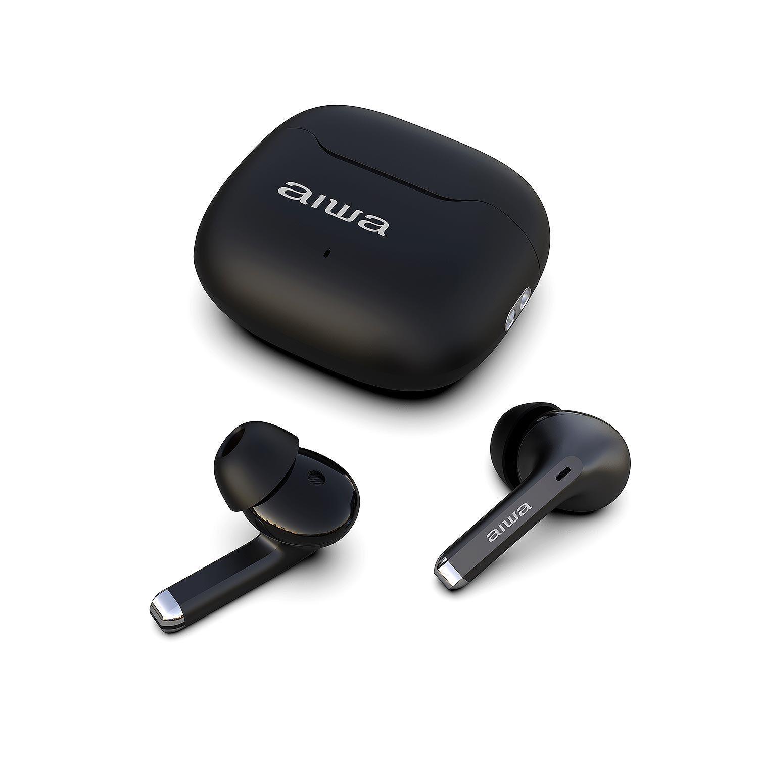 Audífonos Inalámbricos Negros - Táctil con Cancelación de Ruido-3