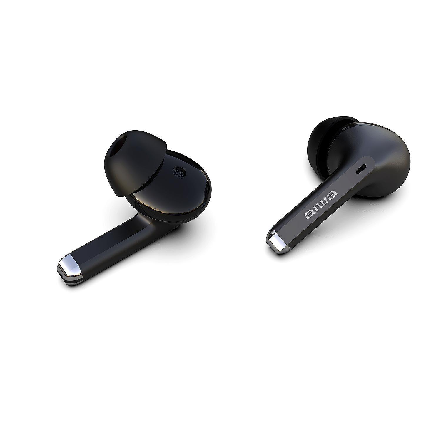 Audífonos Inalámbricos Negros - Táctil con Cancelación de Ruido-4