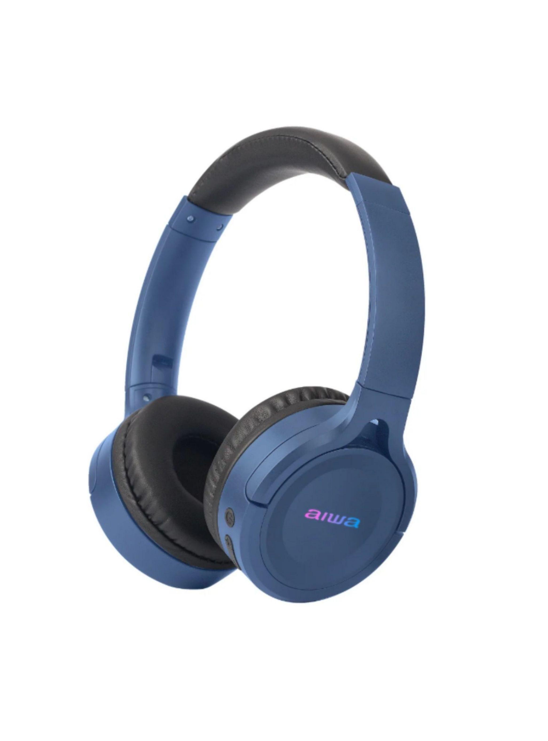 Aud fono Inal mbrico On ear Aiwa Bluetooth 10hrs AWK17-1