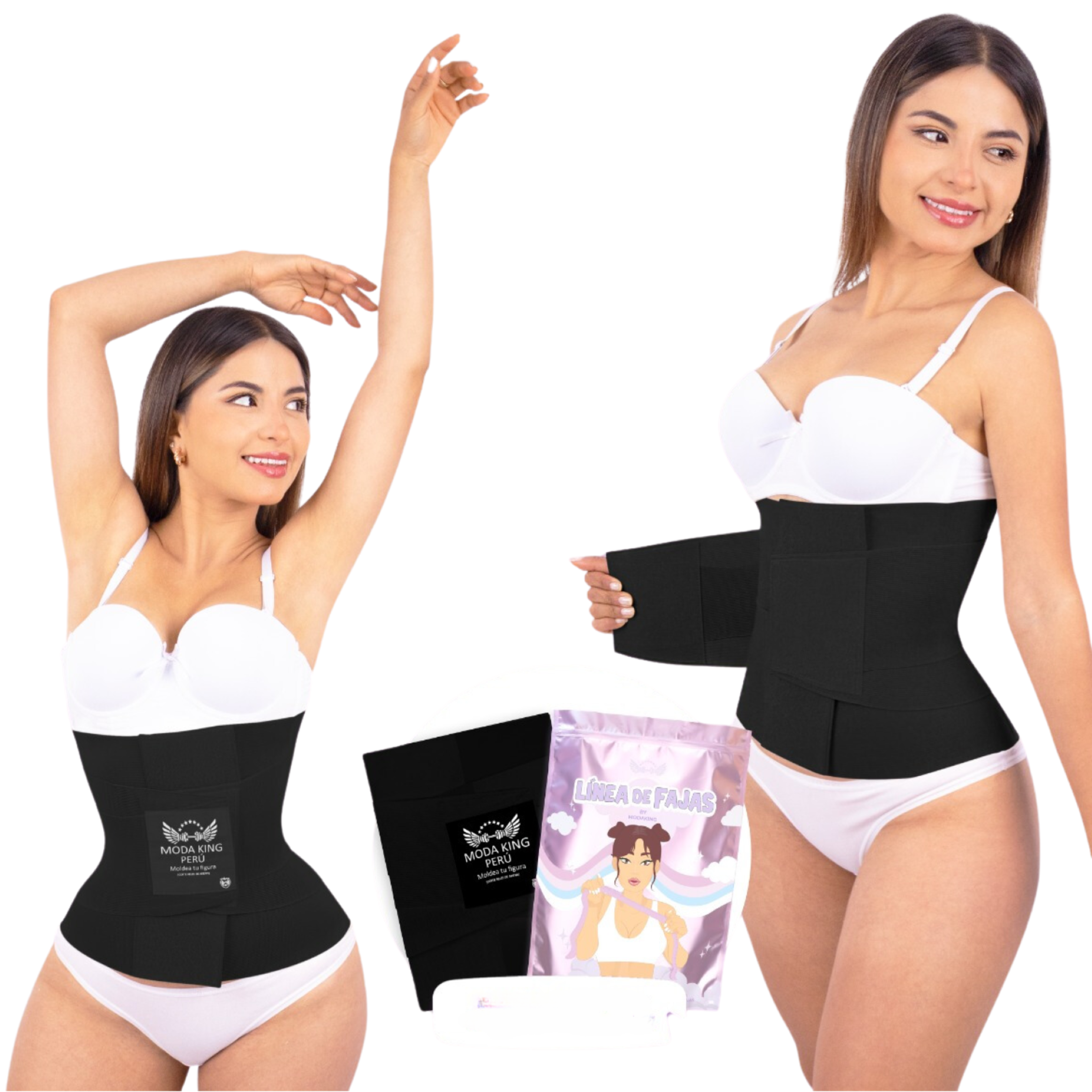 Faja Moda King Reloj De Arena Original-1