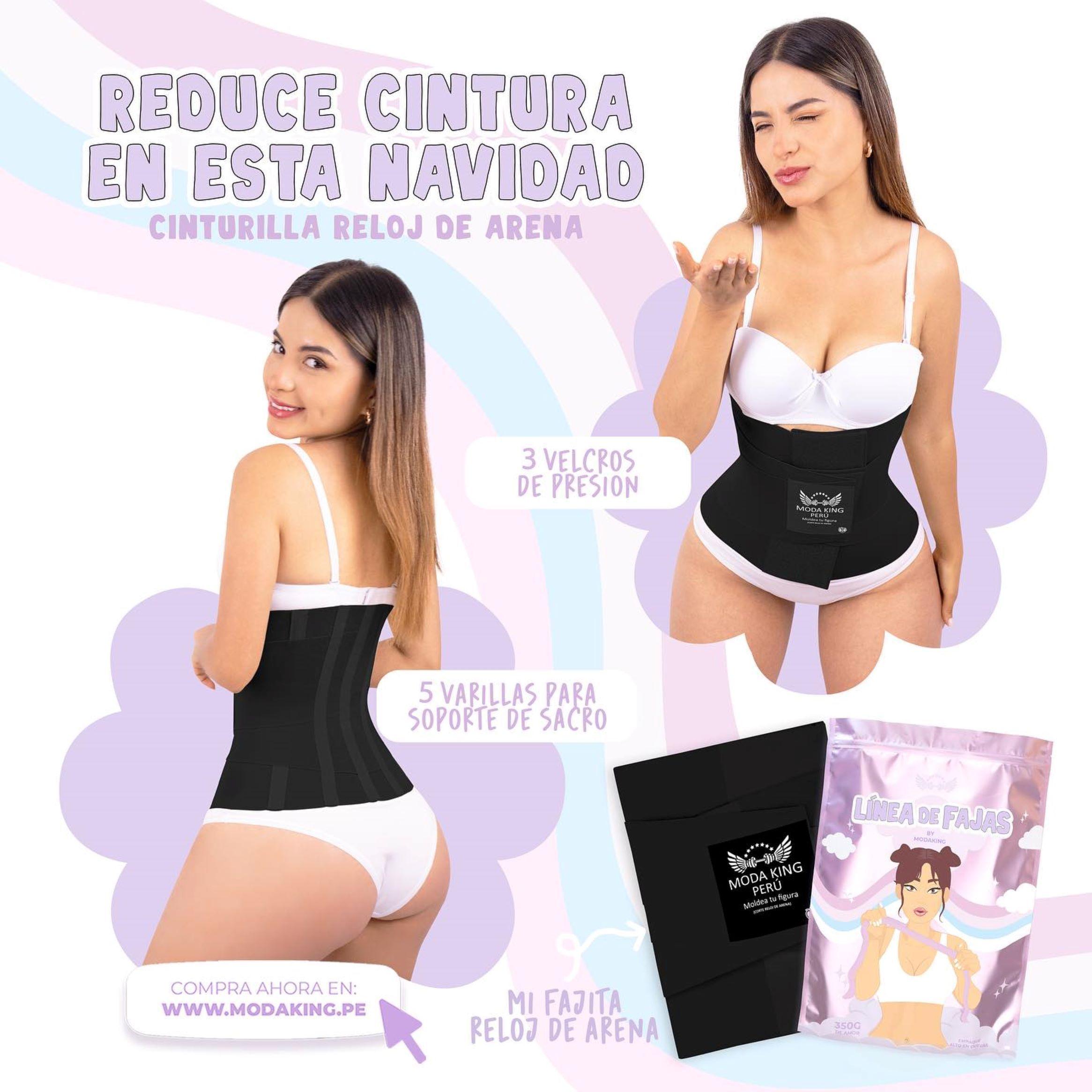 Cinturilla Faja reductora Reloj De Arena Original-2