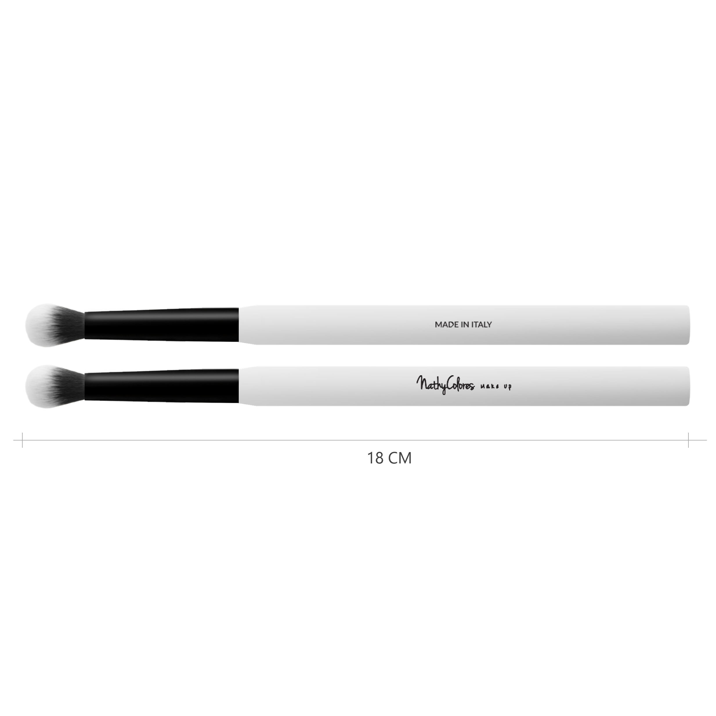 NathyColores - Brocha de Maquillaje Profesional - Violeta-2
