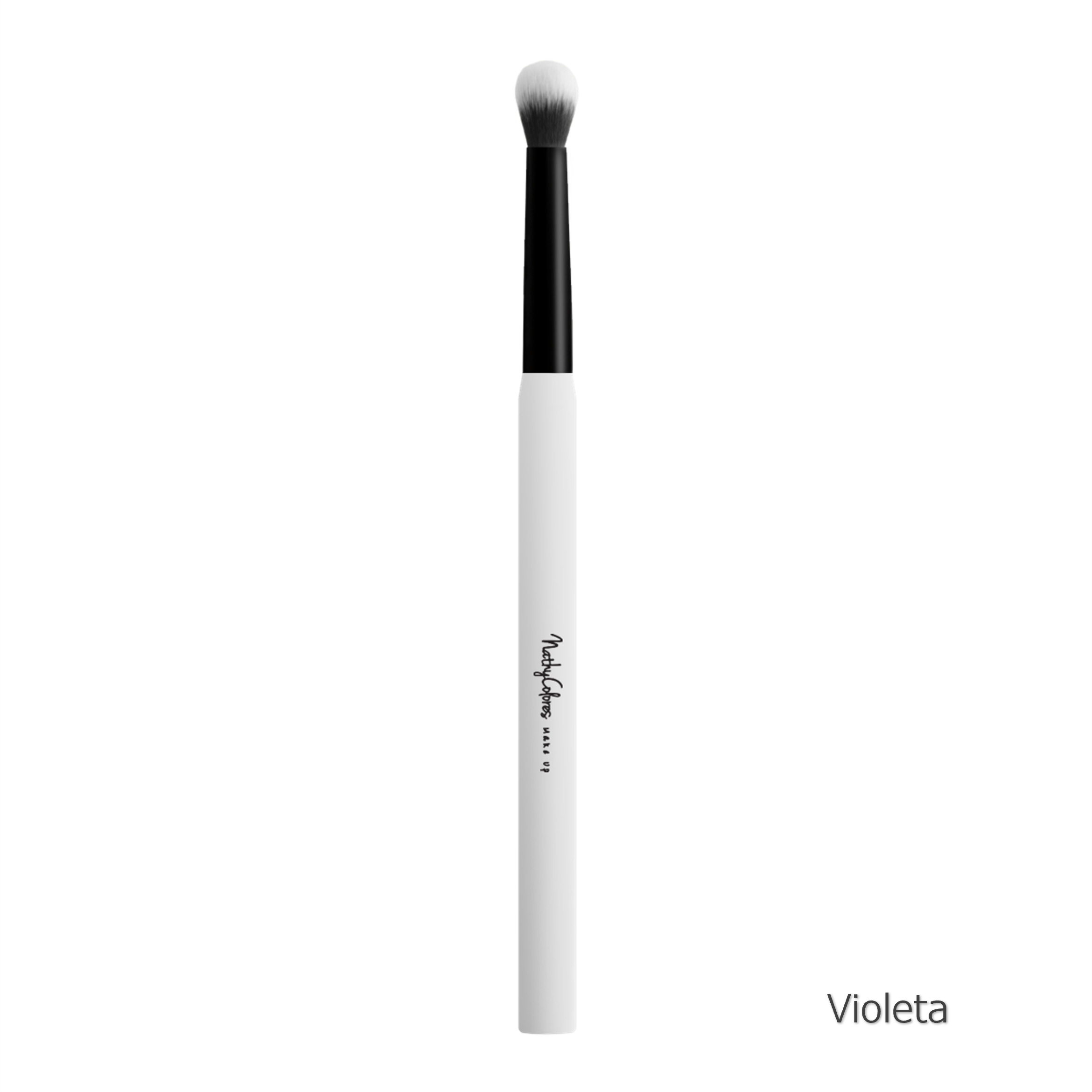 NathyColores - Brocha de Maquillaje Profesional - Violeta-3