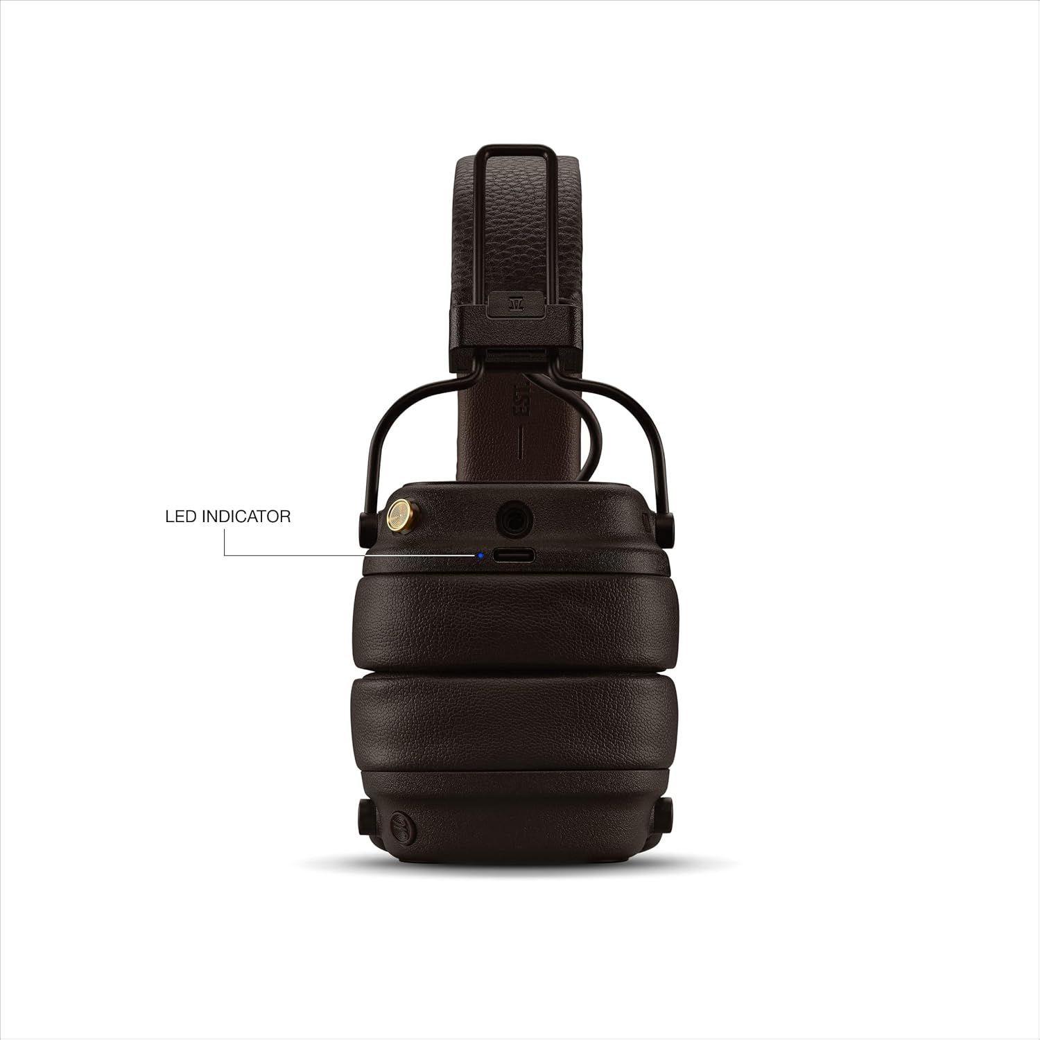 AURICULARES INALÁMBRICOS MARSHALL MAJOR V BROWN-3