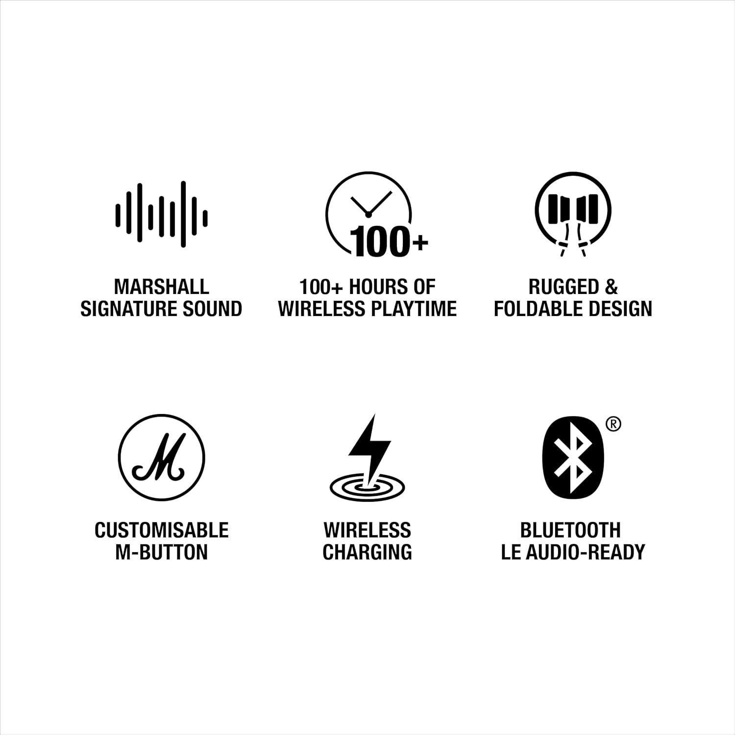 Audifono On-ear Major V Marshall Crema-7