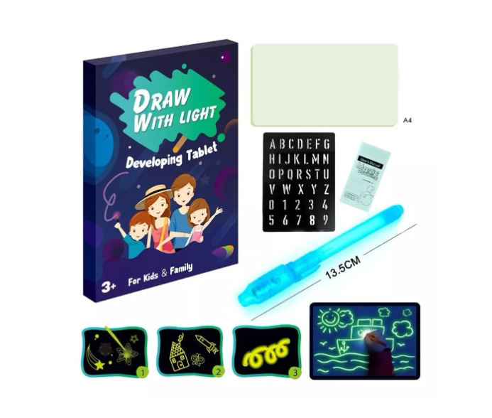 X20 Pizarra Magica 3d Tablet Pizarras Magica Para Niño 43x30-0