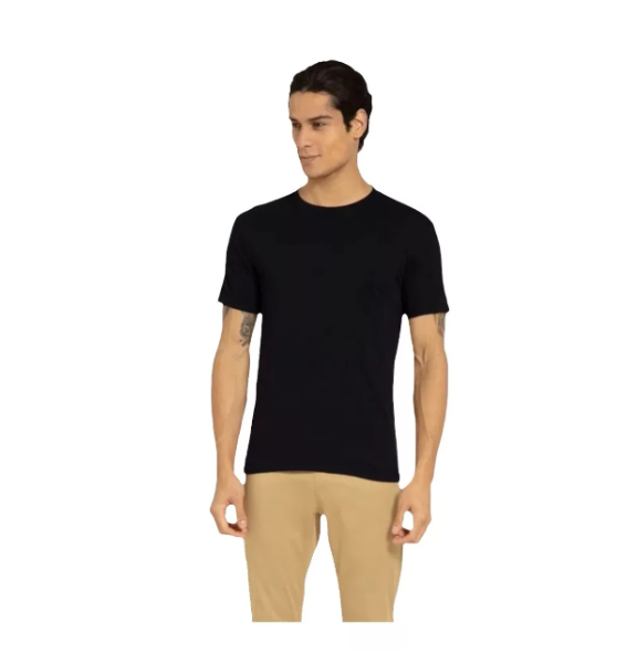 Poleras De Algodón Manga Corta Para Estampar Hombre - Pack 5 Talla L-1