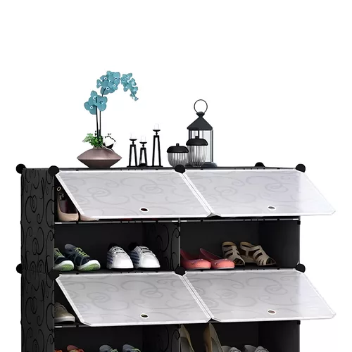Zapatero Organizador De Zapatos 2 Pisos Estrecho Bonito-0