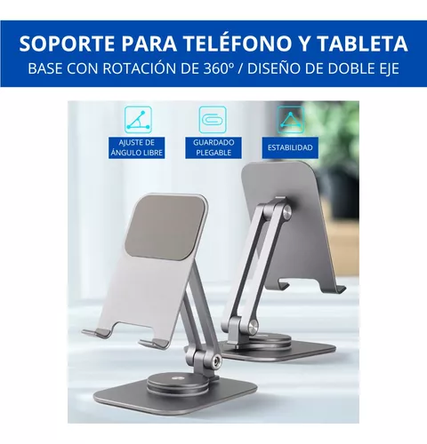 Soporte Base Porta Celular Para iPad Tablet Escritorio Tlf-1