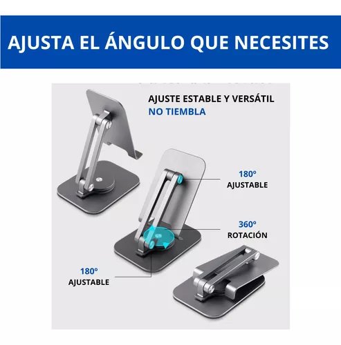 Soporte Base Porta Celular Para iPad Tablet Escritorio Tlf-2