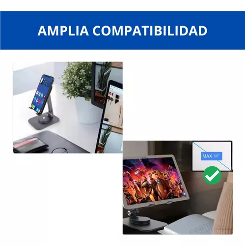 Soporte Base Porta Celular Para iPad Tablet Escritorio Tlf-3