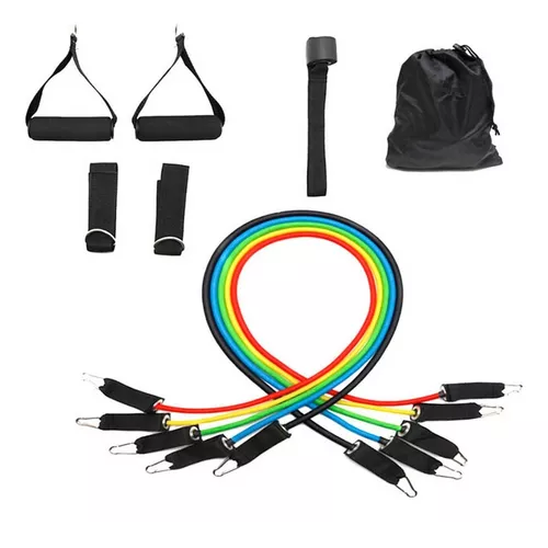 Kit Bandas Elásticas De Resistencia Ejercicio 11 piezas-2