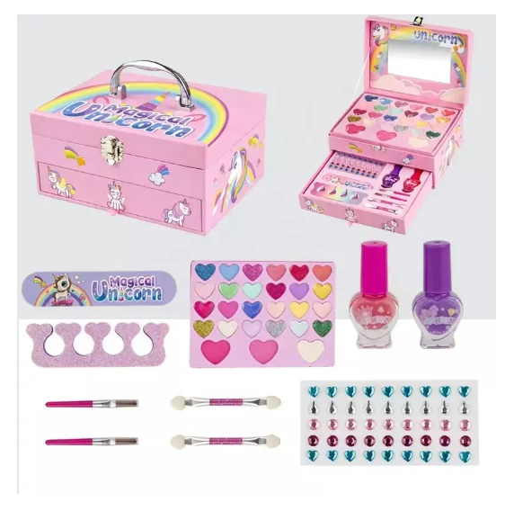Juego De Juguetes De Maquillaje Cosmético Para Niños-1