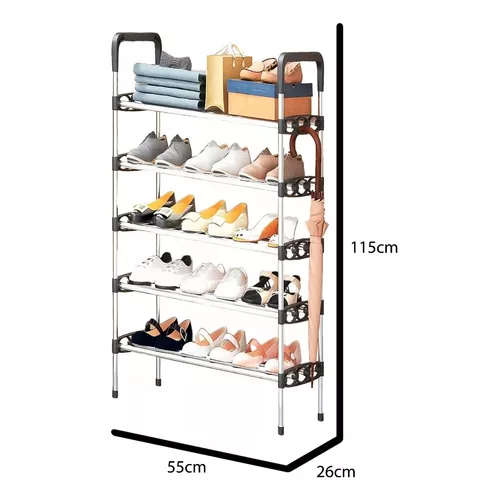 Zapatero Organizador 5 Pisos Estante Zapatos Para 15 Pares-1