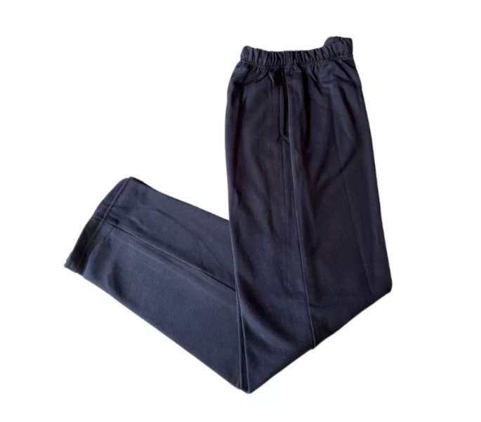 Pantalón Buzo Algodón Afranelado Nacional Azul Marino Talla L-0
