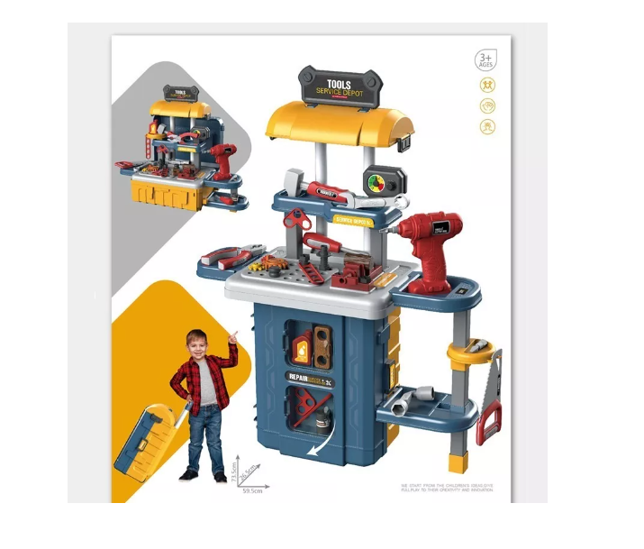 Maleta De Juegos 3 En 1 Set De Herramientas Juguetes Niños-0