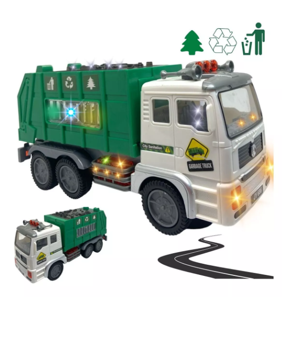 Camión recolector de basura-0