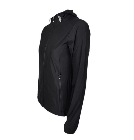 Cortaviento Flexible Negro Mujer Talla L-0