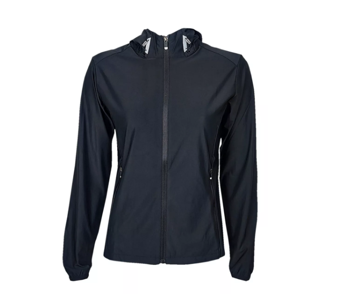 Cortaviento Flexible Negro Mujer Talla L-1