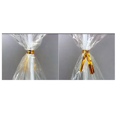 Pack 100 Bolsas De Celofán Celofán Chica 8x15 + Amarras-3