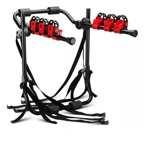 Porta Bicicleta Con Capacidad Para 3 Bicicletas Soporte Auto-0