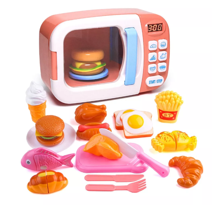 Juego De Microondas Juego De 31 Piezas De Cocina Para Niños-0