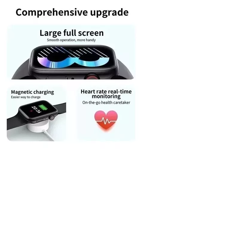 Reloj Inteligente Smarwatch T900 Pro Max L Serie 8 Big 1.92-2