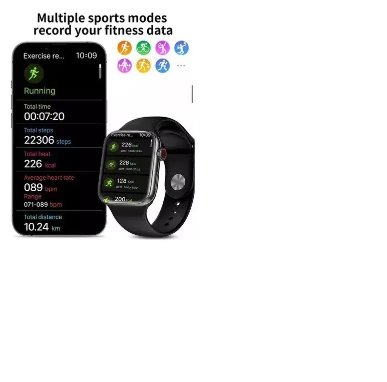 Reloj Inteligente Smarwatch T900 Pro Max L Serie 8 Big 1.92-3