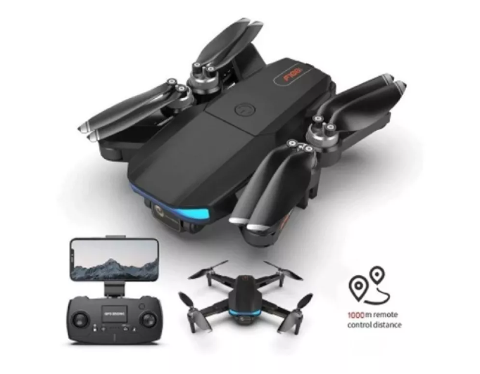 Drone F188 Cámara 6k Gps Alcance 1km + 2 Baterías-3