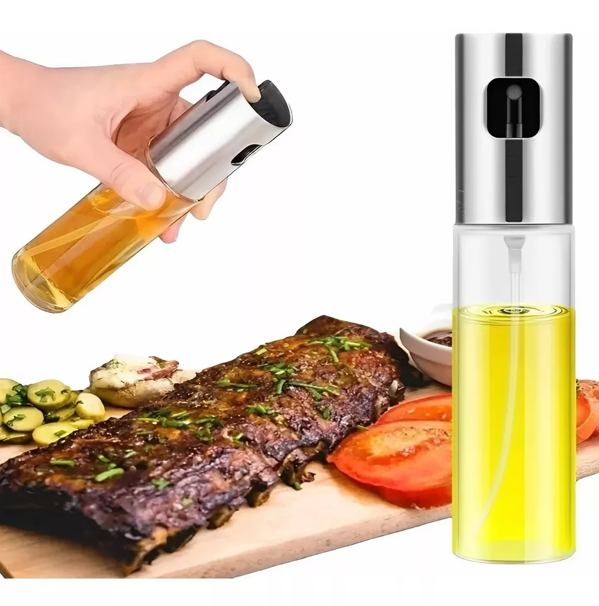 Juego de 3 botellas de vidrio-1