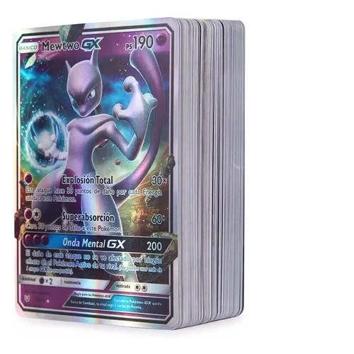 Lote 100 Cartas Pokémon, Solo Gx, Sin Repetir-1
