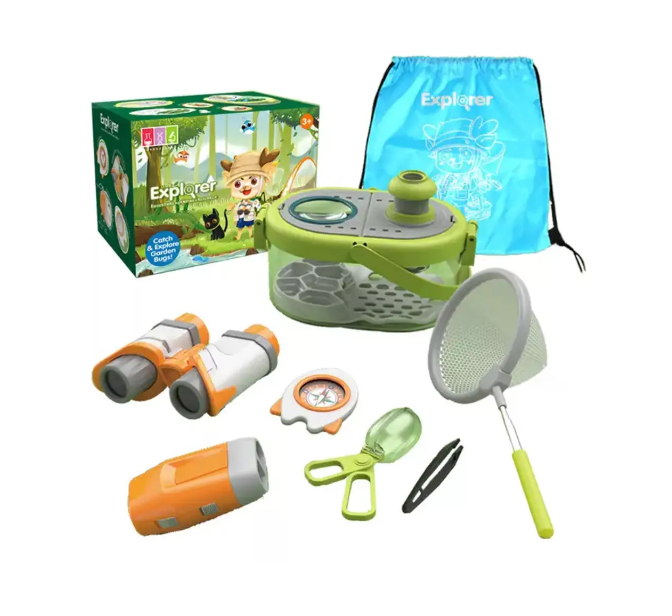 Set De Explorador Atrapa Y Colecciona Insectos 9 Piezas-0