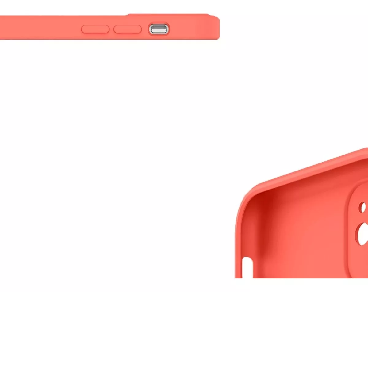 Carcasa Para iPhone ( 15 Pro ) Silicona Slim Rosa-4