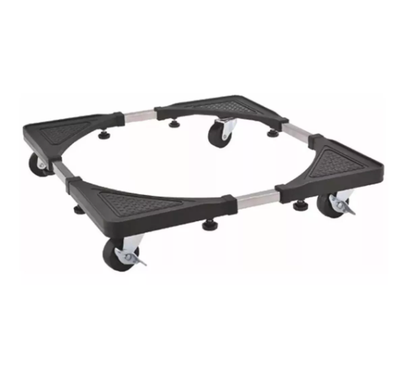 Soporte Rodinhas para refrigerador/lavadora y estufa de acero inoxidable-0