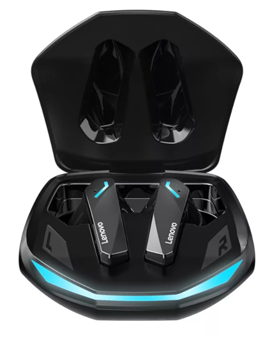 Audífonos in-ear gamer inalámbricos ThinkPlus GM2 PRO blanco con luz LED-2