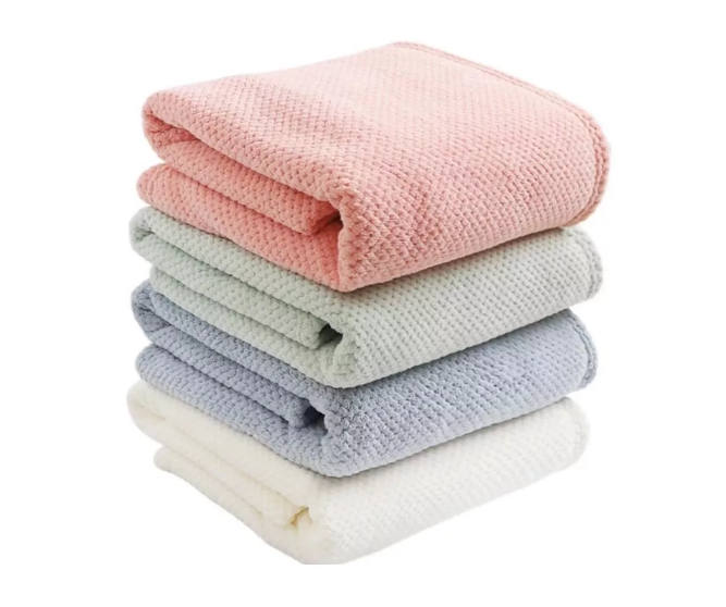 Set 6 Toalla De Baño Microfibra Alta Calidad Secado Rápido-1