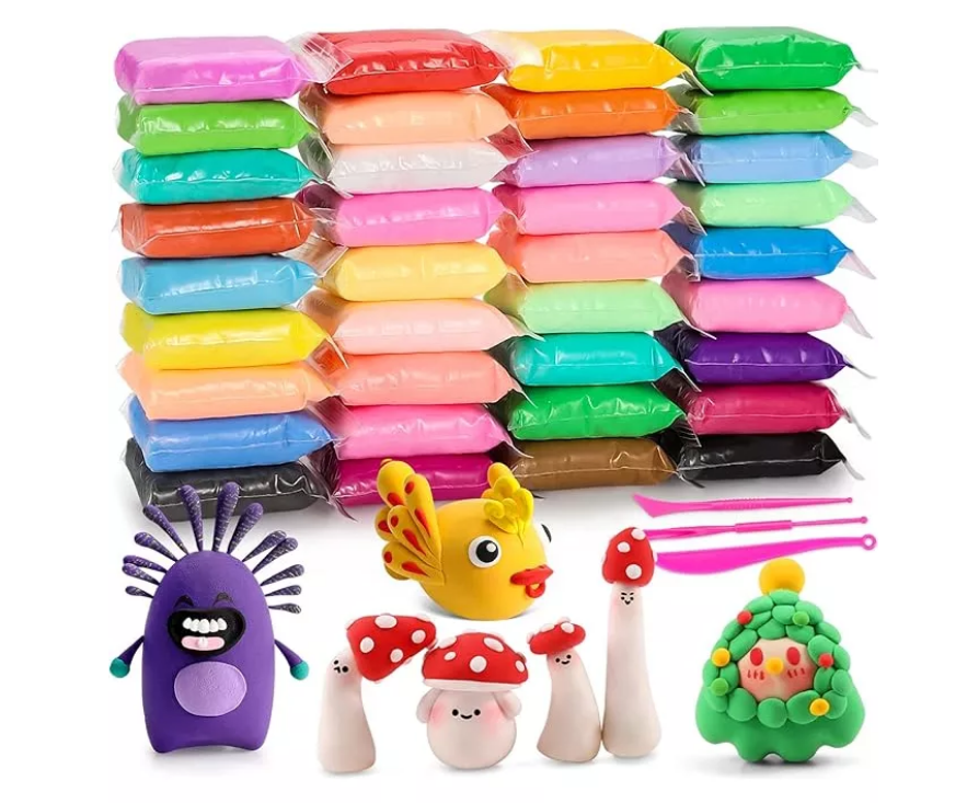 Foamy Moldeable Slime 36colores Plastilina Magica Satisfact-0