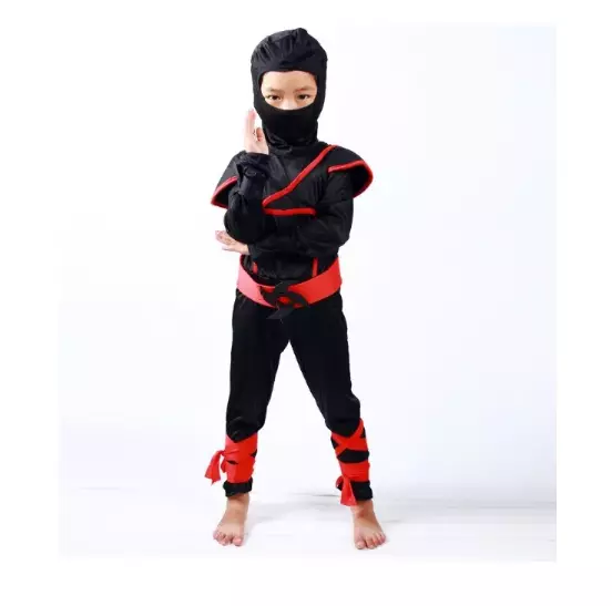 Disfraz De Ninja Para Niños Talla M-0