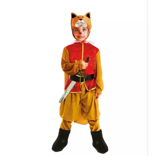 Disfraz Gato con Botas Talla 3-4-0