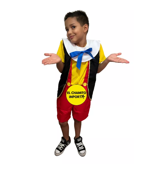 Disfraz Pinocho Talla 3-4-1