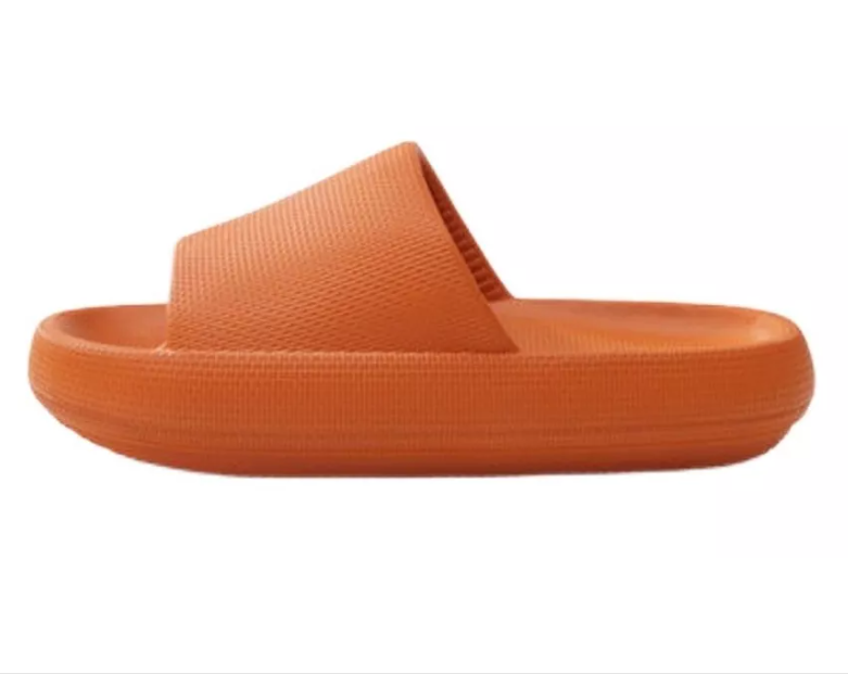 Sandalias Antideslizantes De Eva/playa/verano/ocio Naranja Talla 37/38-0