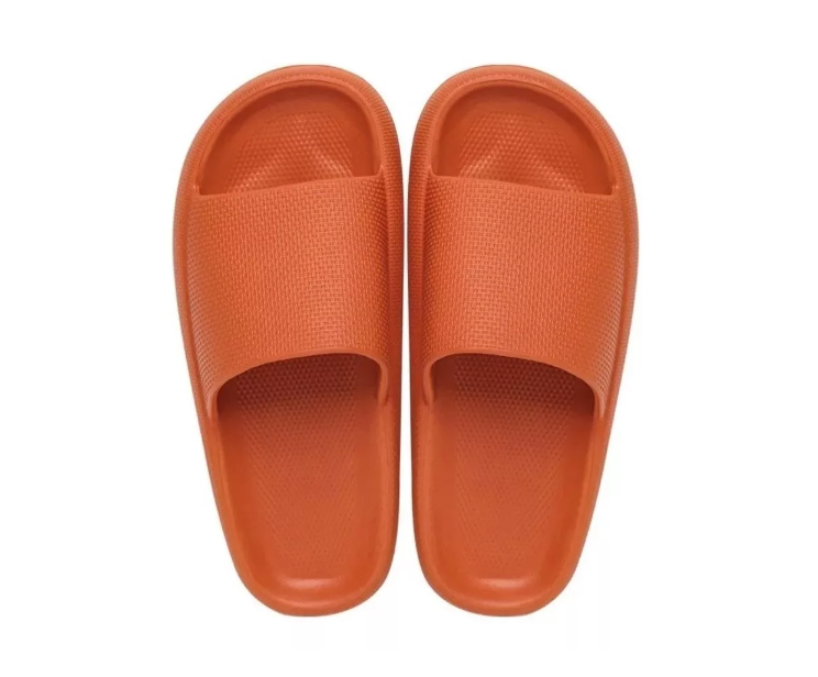 Sandalias Antideslizantes De Eva/playa/verano/ocio Naranja Talla 37/38-1