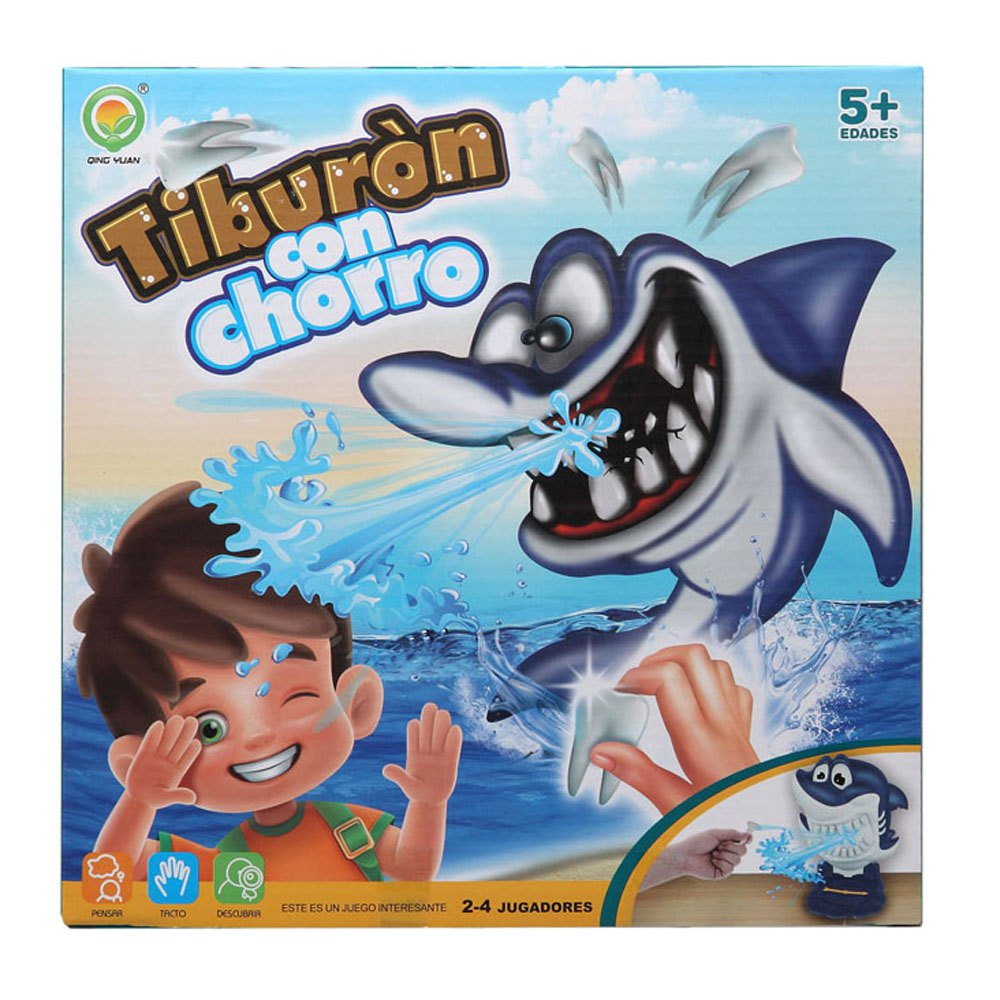 Juego De Mesa Tiburón Lanza Chorro-0