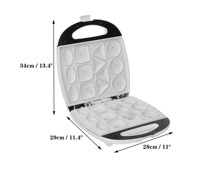 Maquina Para Galletas Postres Dulces Anti Adherente 1400 W-1