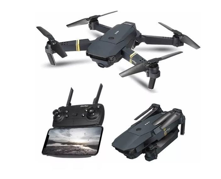 Dron Plegable Con Cámara Angular Hd 720p 2,4 Ghz Wifi 100mts-0