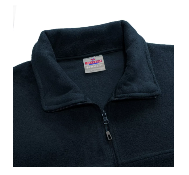 Chaqueta Polar Hombre Extra Grueso Anti-peeling Indusbord Azul Marino Talla XXL -1