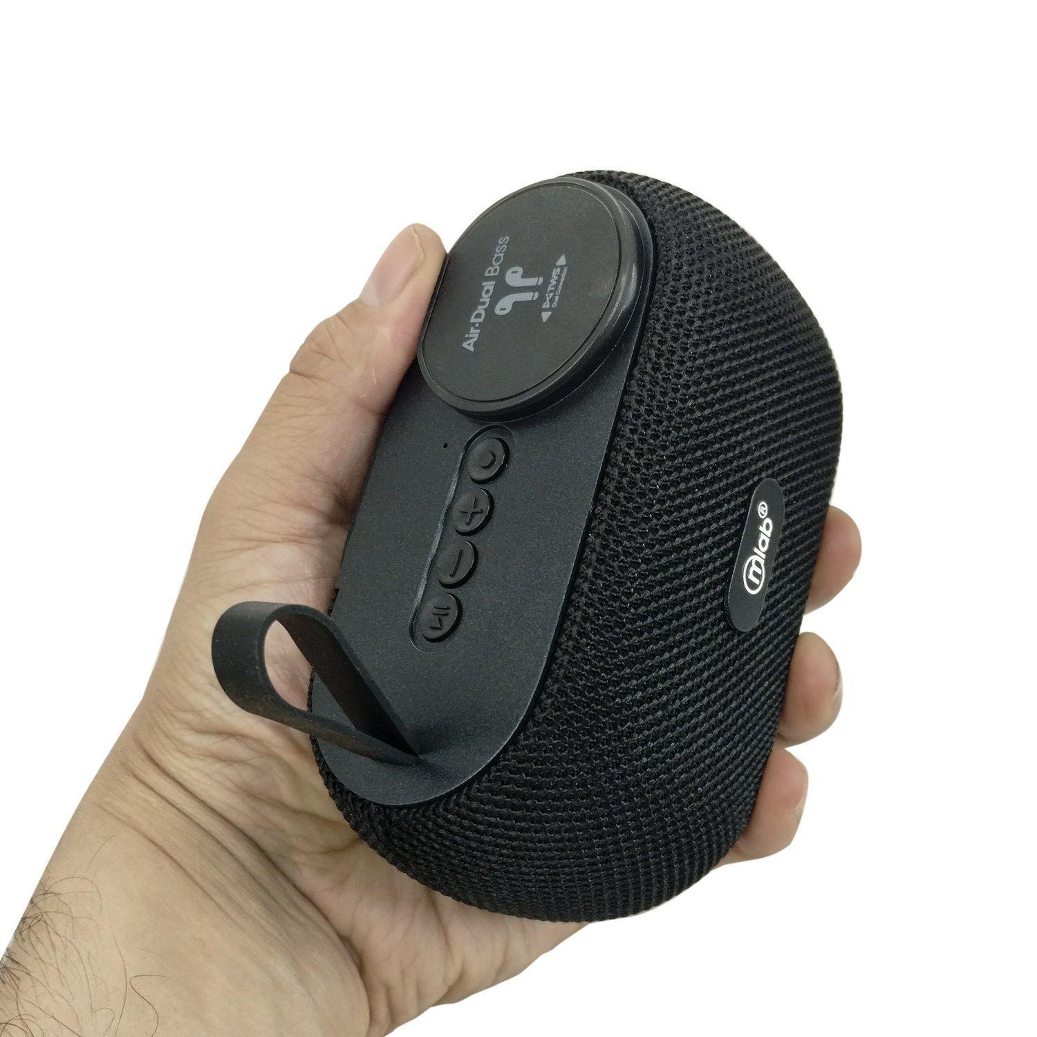 Parlante Portatil MLAB con auriculares incluidos Dual Bass Bluetooth-3