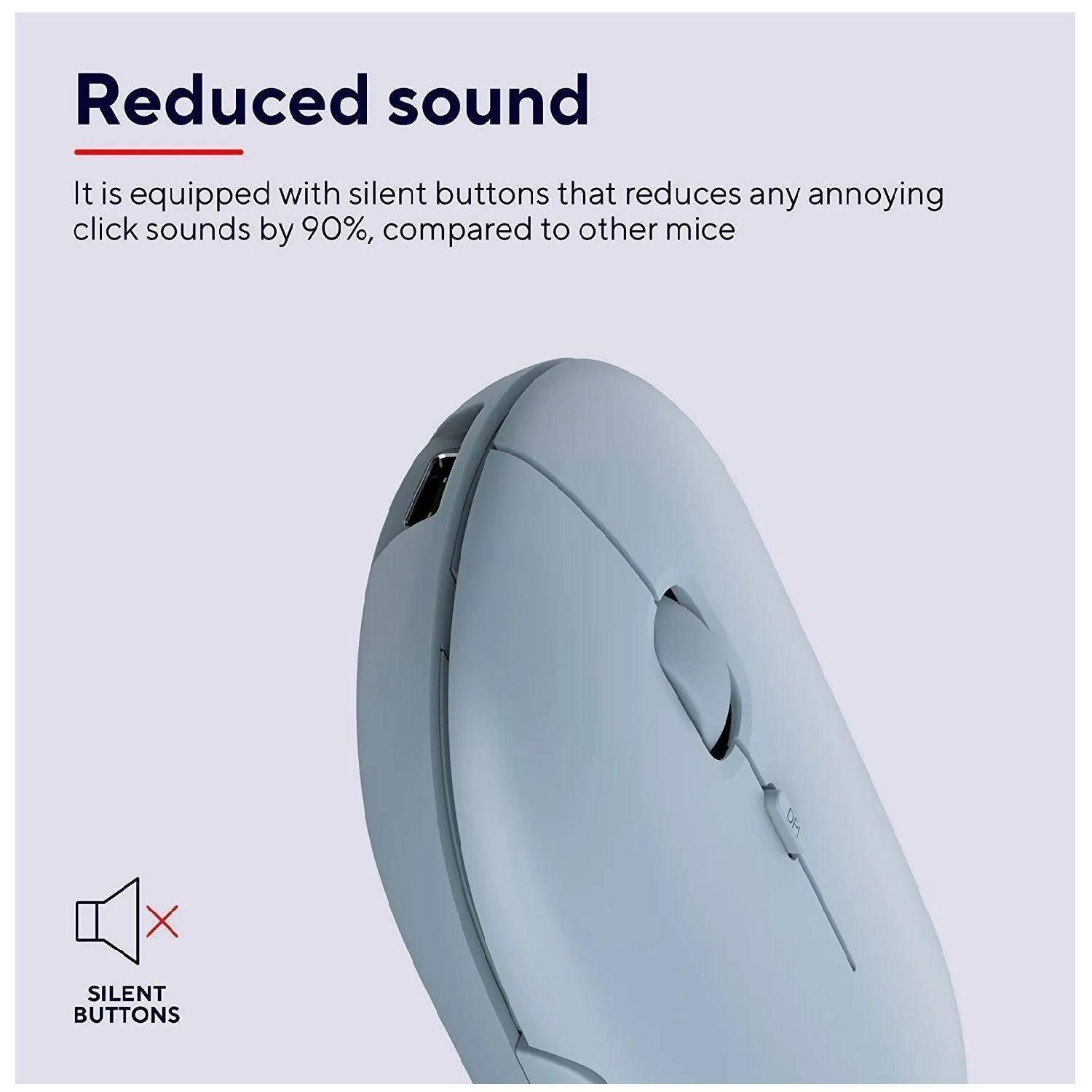 Mouse Inalambrico Bluetooth Recargable Usb Trust-3