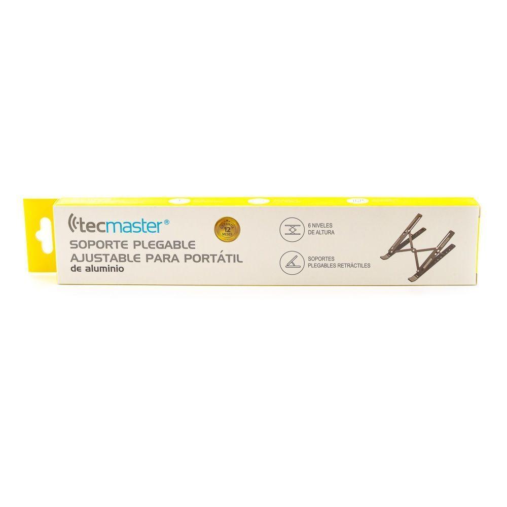 Soporte Port til Alzador Aluminio Para Notebook Y Tablet Tecmaster-4