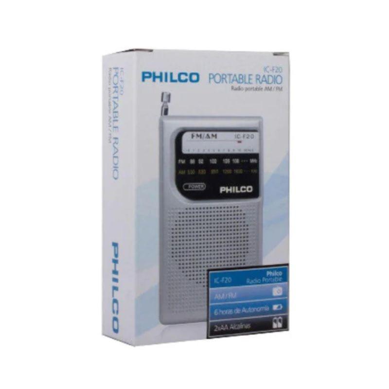 Radio a Pilas Philco ICX-15 Fm/Am Portable de Bolsillo-3